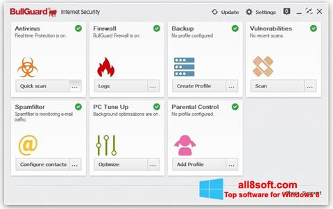 Screenshot BullGuard Windows 8