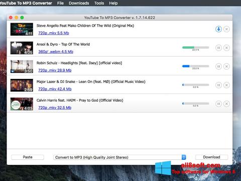 Screenshot Free YouTube to MP3 Converter Windows 8