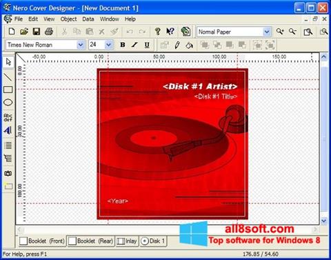 Screenshot Nero Cover Designer Windows 8
