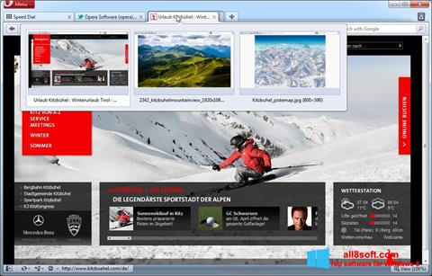 Screenshot Opera Windows 8