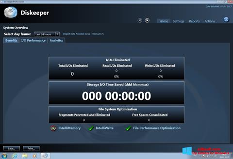Screenshot Diskeeper Windows 8