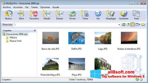 Screenshot WinZip Windows 8