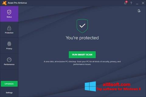 Screenshot Avast! Pro Antivirus Windows 8