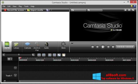 Screenshot Camtasia Studio Windows 8