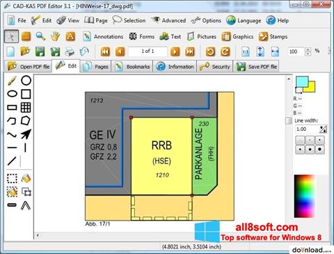 Screenshot PDF Reader Windows 8